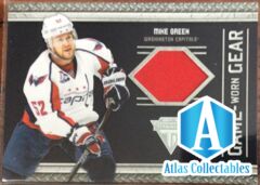 2011-12 MIKE GREEN TITANIUM GAME-WORN GEAR JERSEY 48